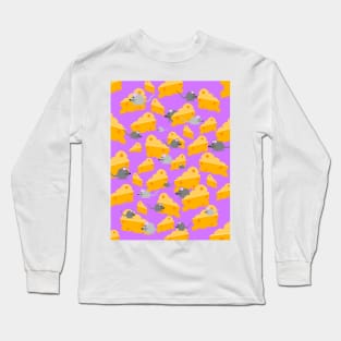 Mice And Cheese Long Sleeve T-Shirt
